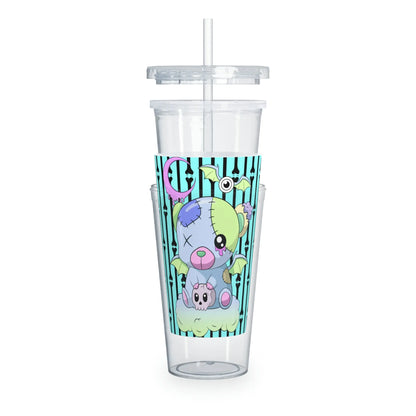 Pastel Goth Cute Bear Tumbler