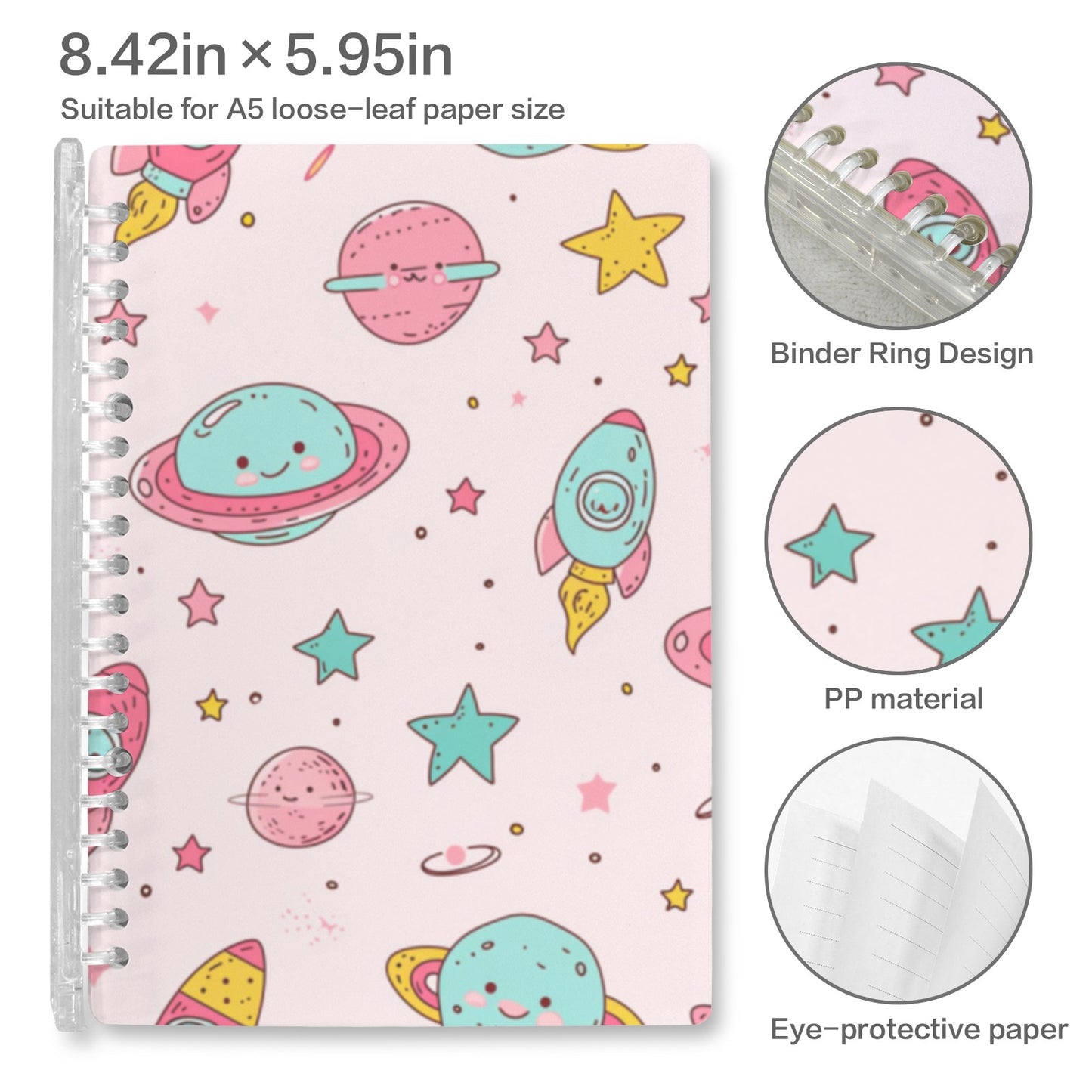 Little Space Spiral Notebook
