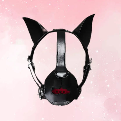 BDSM Puppy Play Dog Mask - Image #1