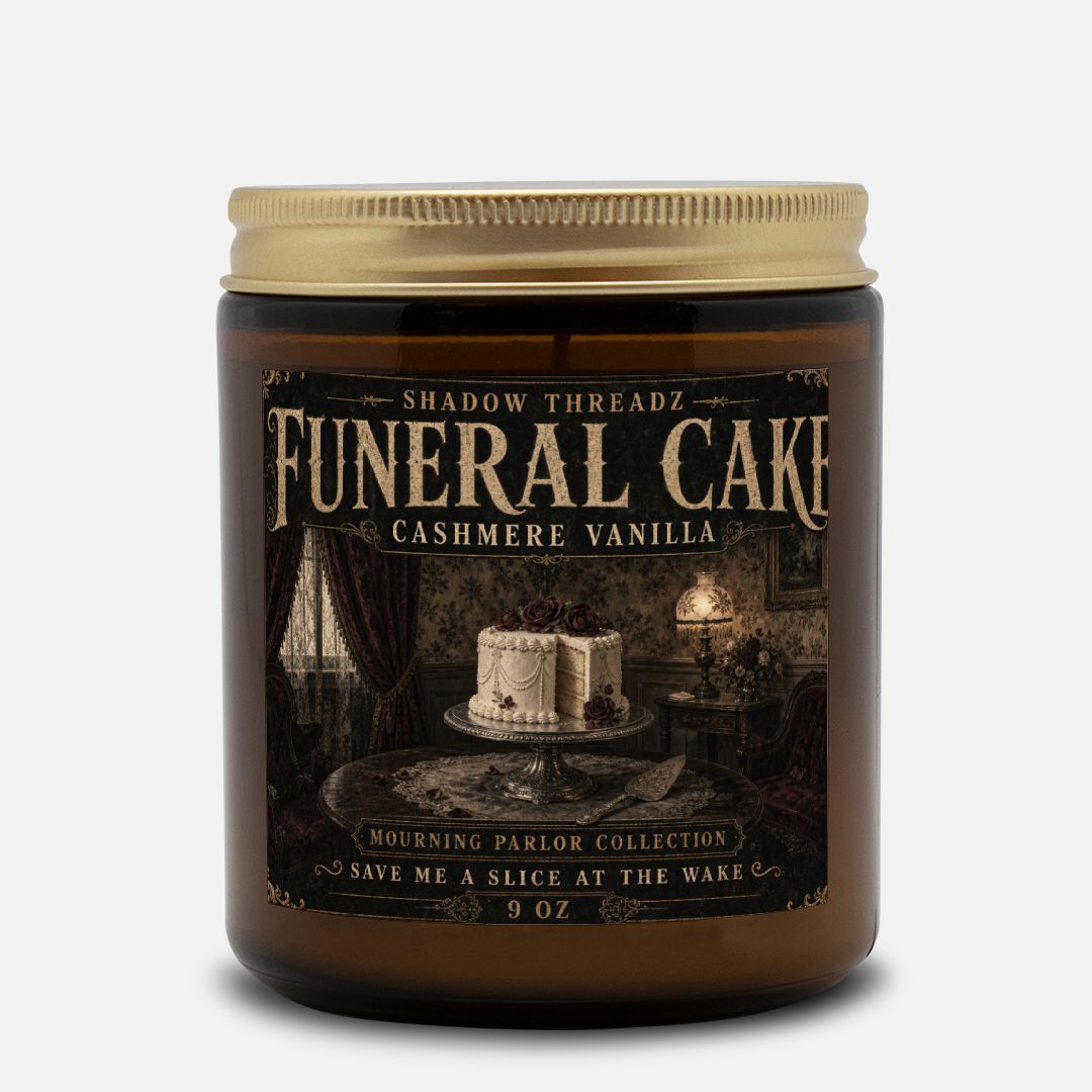 Funeral Cake Candle 9oz