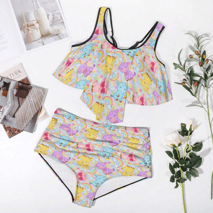 Plus Size Rainbow Moobaby Splash Suit