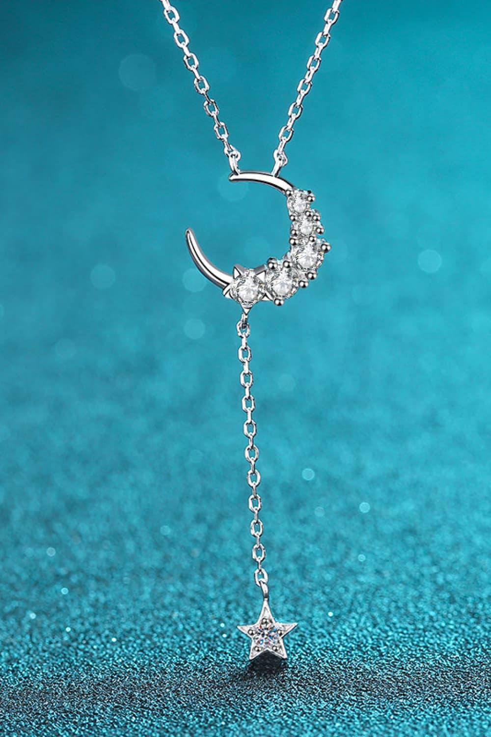 Star & Moon Day Collar – Sterling Silver - Puppy's Aesthetics