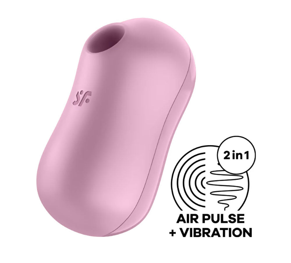 Cotton Candy - Air Pulse Stimulator Plus Vibrator