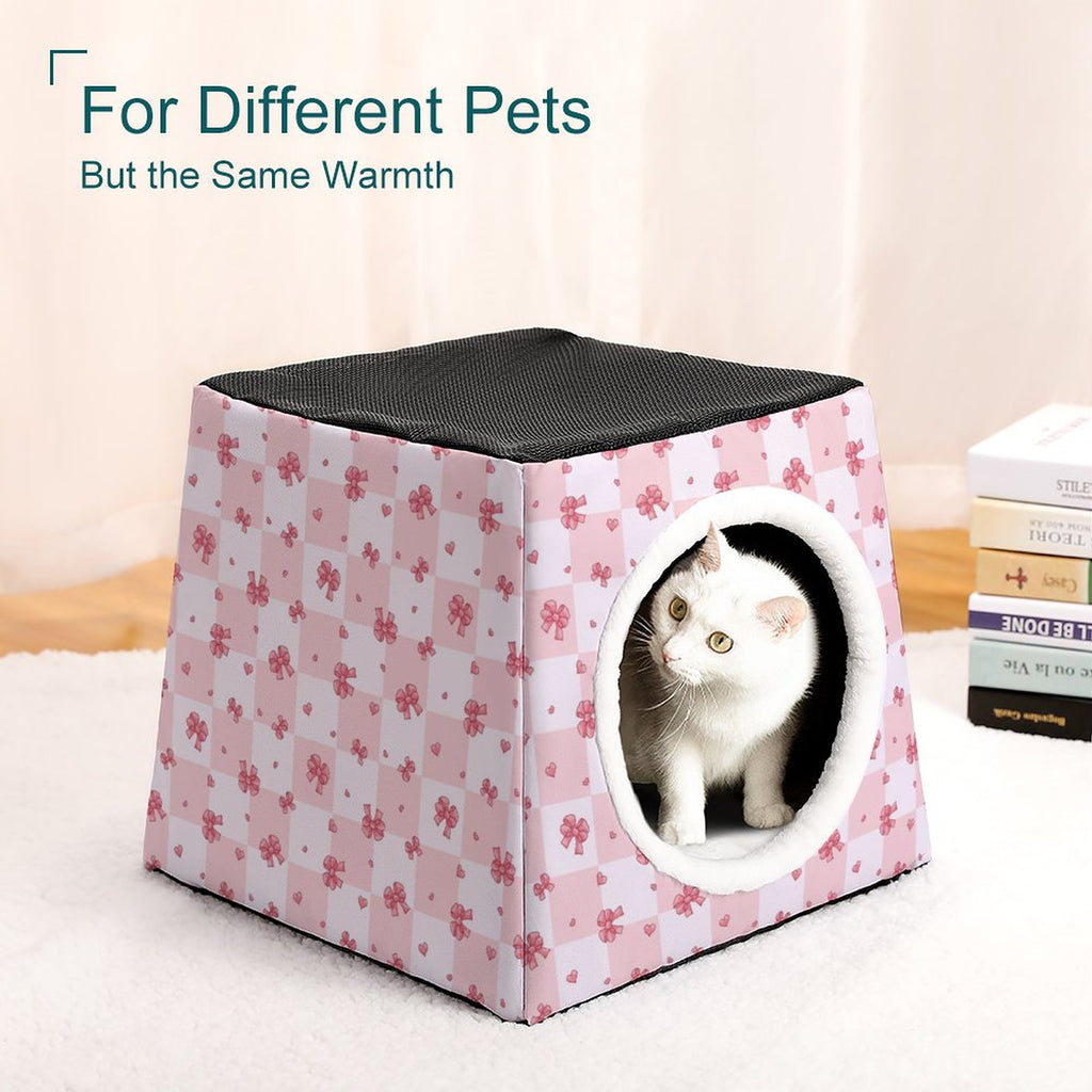 Soft Bow Baby Pet Hideaway