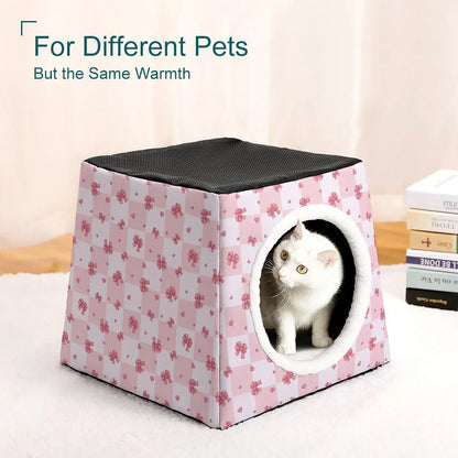Soft Bow Baby Pet Hideaway - Puppy's Aesthetics