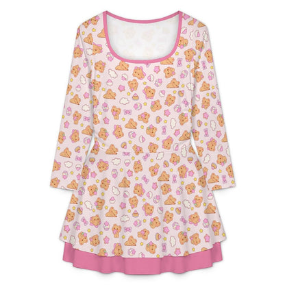Bearly Adorable Ruffle Play Dress