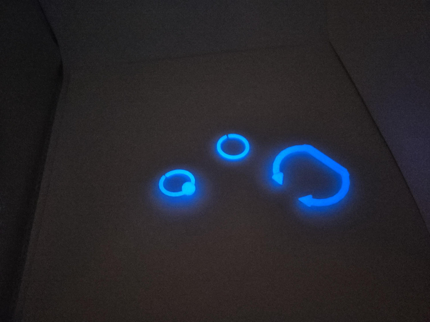 3D Printed Pup Hood Fake Ear Piercing