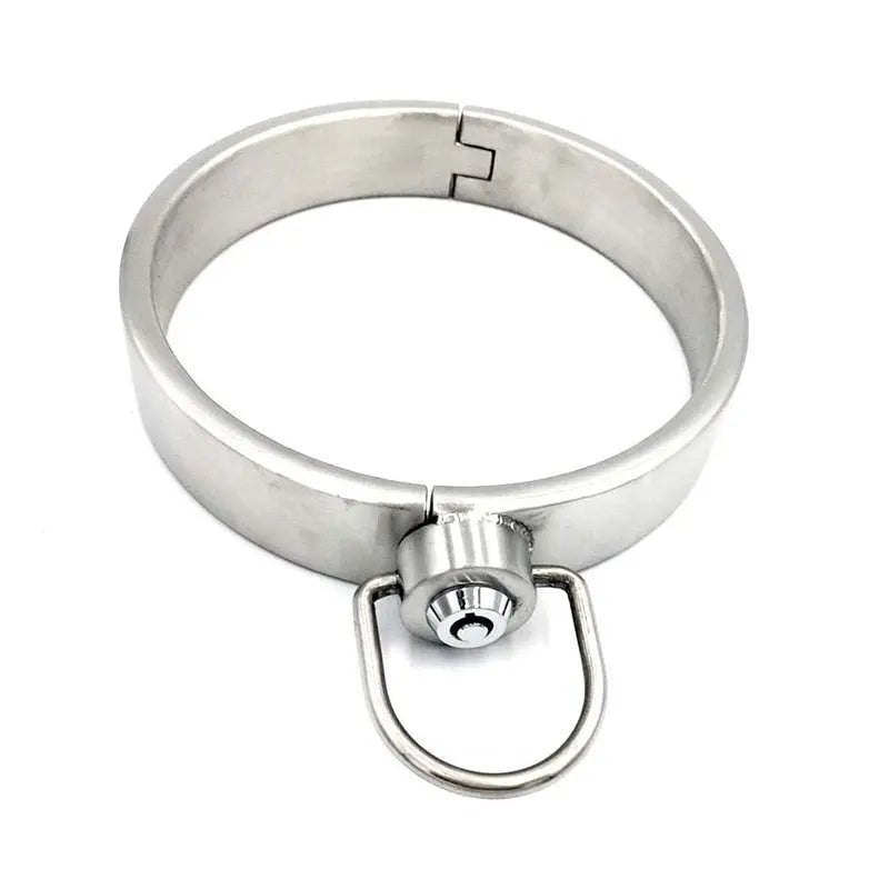 Stainless Steel Press Lockable Collar