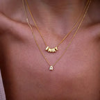 Bubble Love 3D Name Necklace