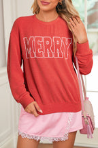 Merry & Bright Rib Knit Top (Colors)