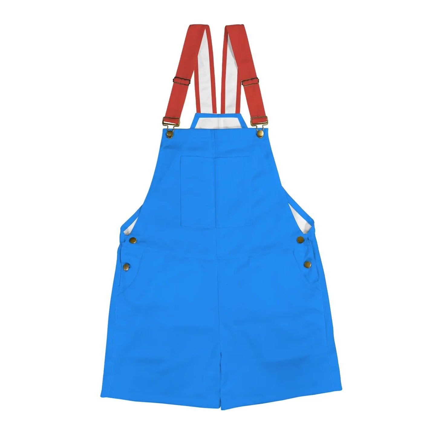 Classic Blue & Red Unisex Huggeralls - Puppy's Aesthetics