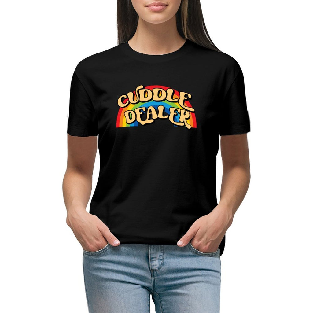 Cuddle Dealer Littlespace Unisex Tee (Colors) - Puppy's Aesthetics