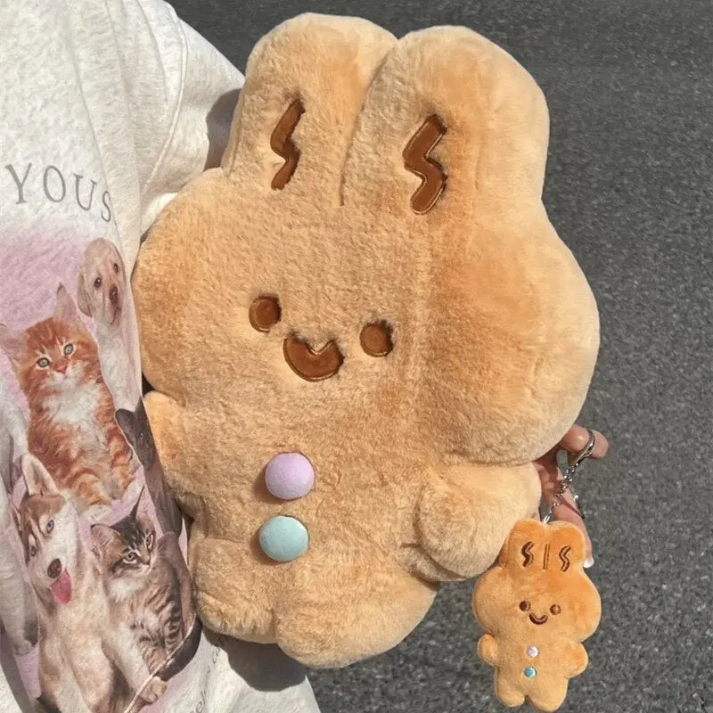 Kawaii Gingerbread Bunny Plushie