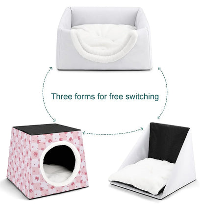 Soft Bow Baby Pet Hideaway - Puppy's Aesthetics