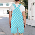 Cute teddy bear and bunny rabbit on cloud