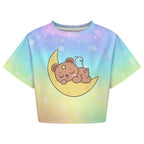 Starlight Moon Bear Crop Top