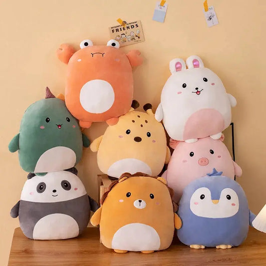 Cuddly Squishy Animal Pillow Plushie (Colors) - Image #1
