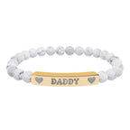 Daddy Natural Stone Bracelet (Colors)