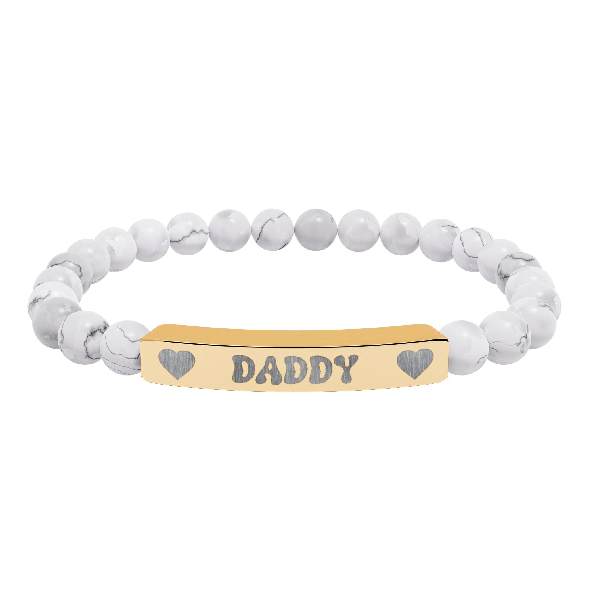 Daddy Natural Stone Bracelet (Colors)