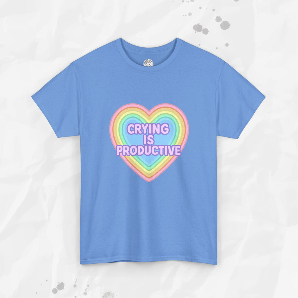Crying Is Productive T-Shirt (Colors)