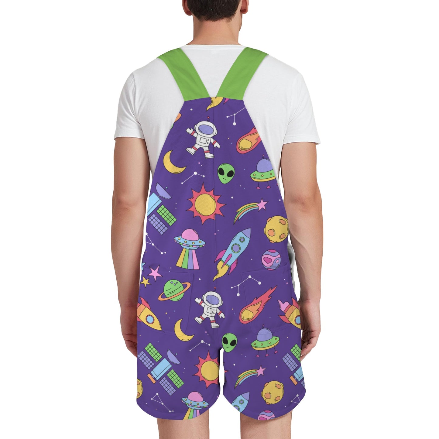 Intergalactic Space Unisex Huggeralls