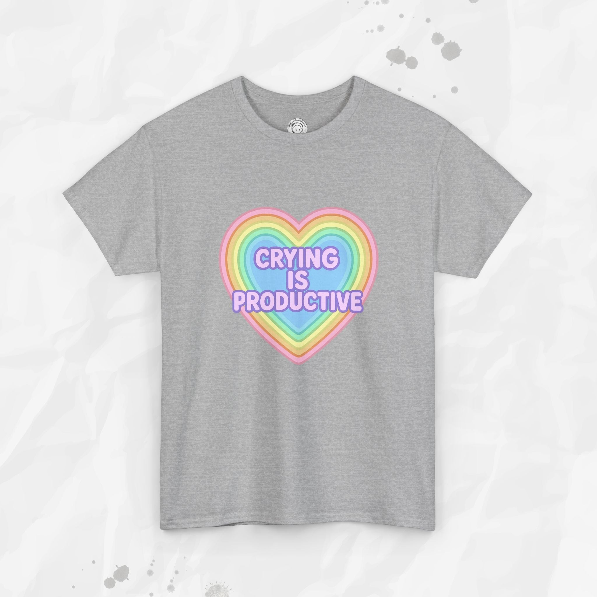 Crying Is Productive T-Shirt (Colors)
