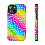 Starry Sprinkle Rainbow Tough iPhone Case