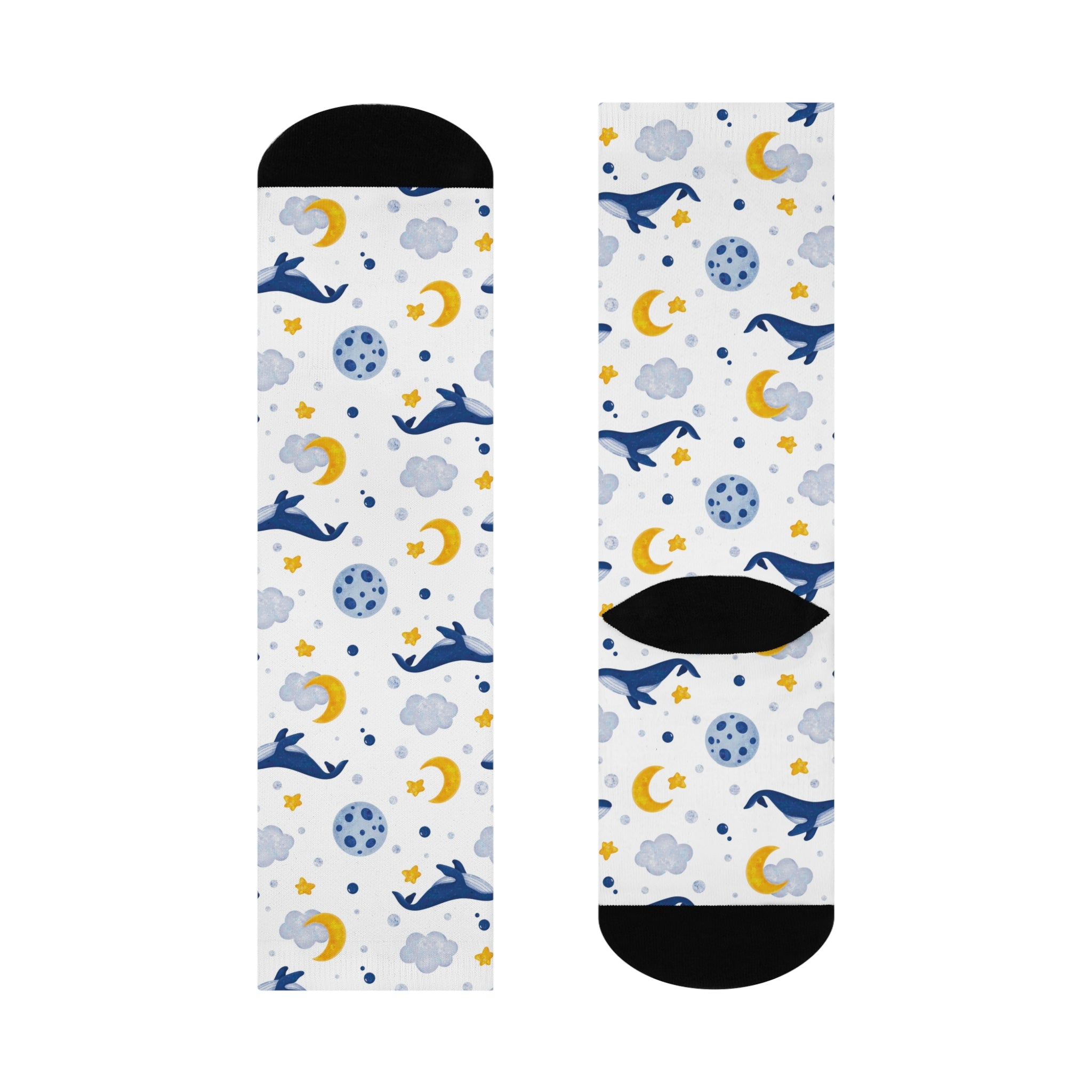 Sleepy Whale Dreams Crew Socks