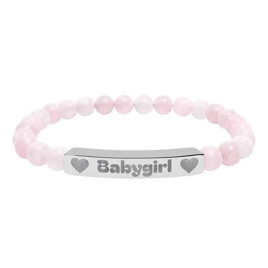 Babygirl Natural Stone Bracelet (Colors) - Puppy's Aesthetics