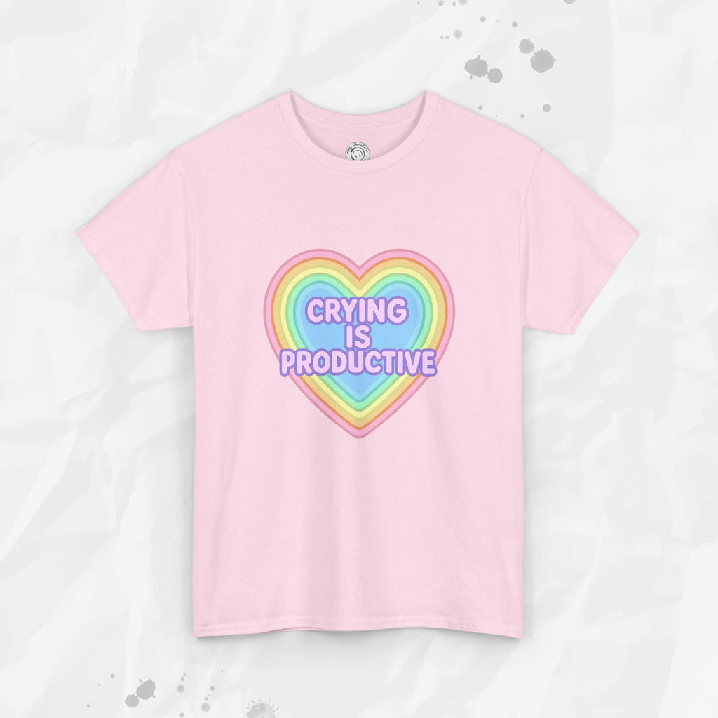 Crying Is Productive T-Shirt (Colors)