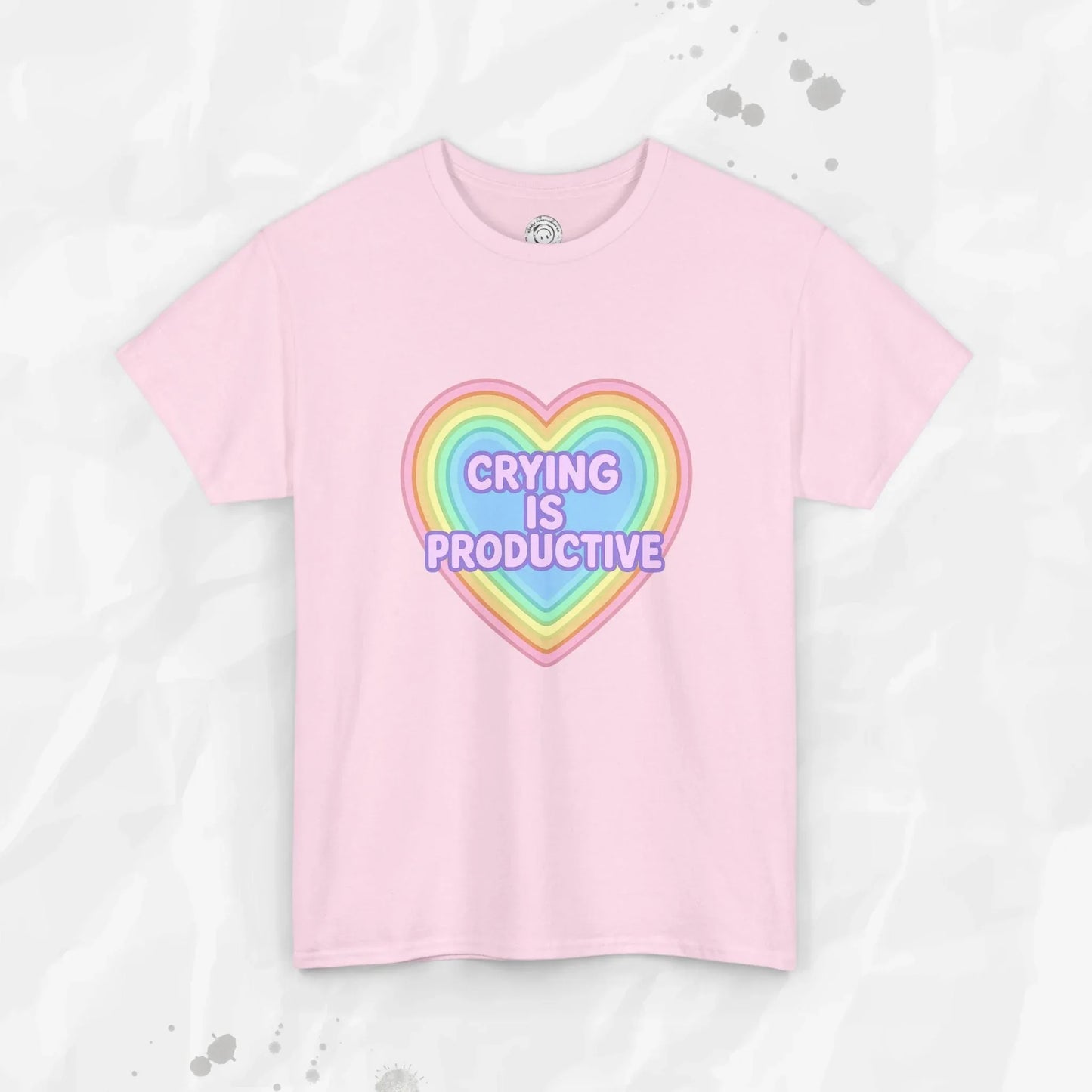 Crying Is Productive T-Shirt (Colors) - Puppy's Aesthetics