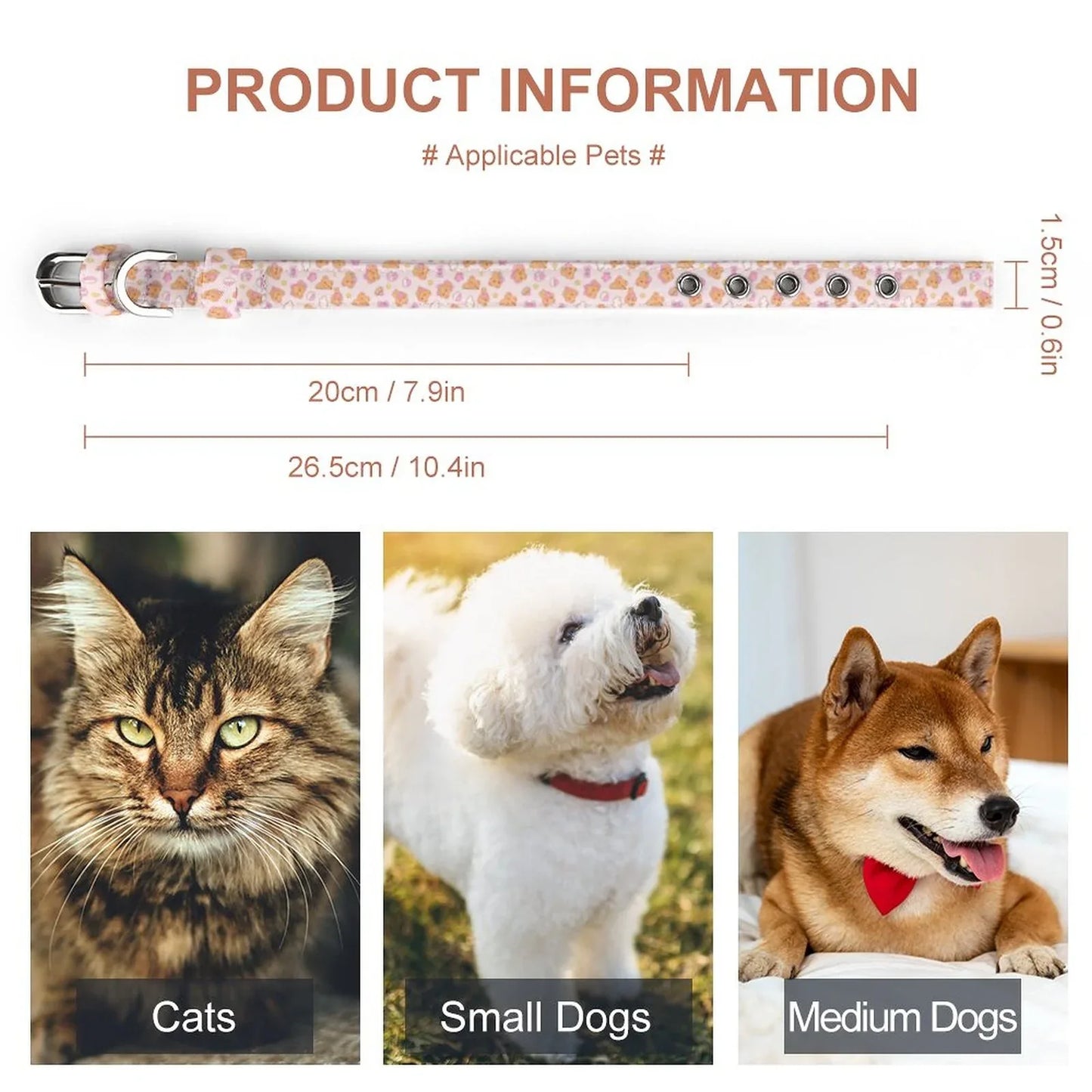 Bearly Adorable Cloth Pet Collar - Puppy's Aesthetics