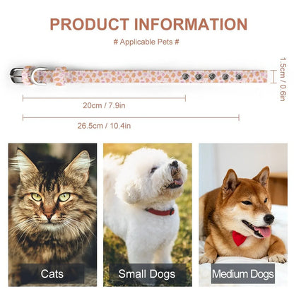 Bearly Adorable Cloth Pet Collar - Puppy's Aesthetics