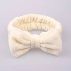 Soft Plush Bow Headband - Puppy's Aesthetics