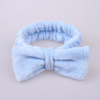 Soft Plush Bow Headband - Puppy's Aesthetics
