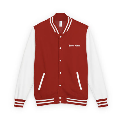Snow White Unisex Heavyweight Letterman Jacket