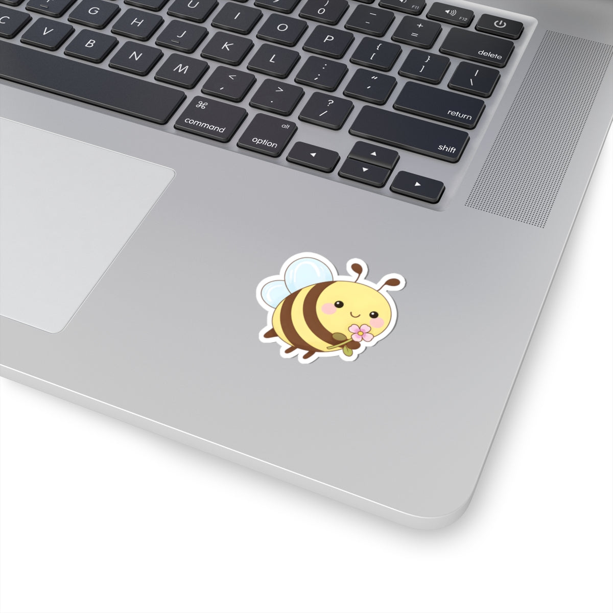 Cute Chubby Bee Kiss-Cut Sticker - Puppy's Aesthetics