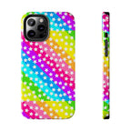 Starry Sprinkle Rainbow Tough iPhone Case