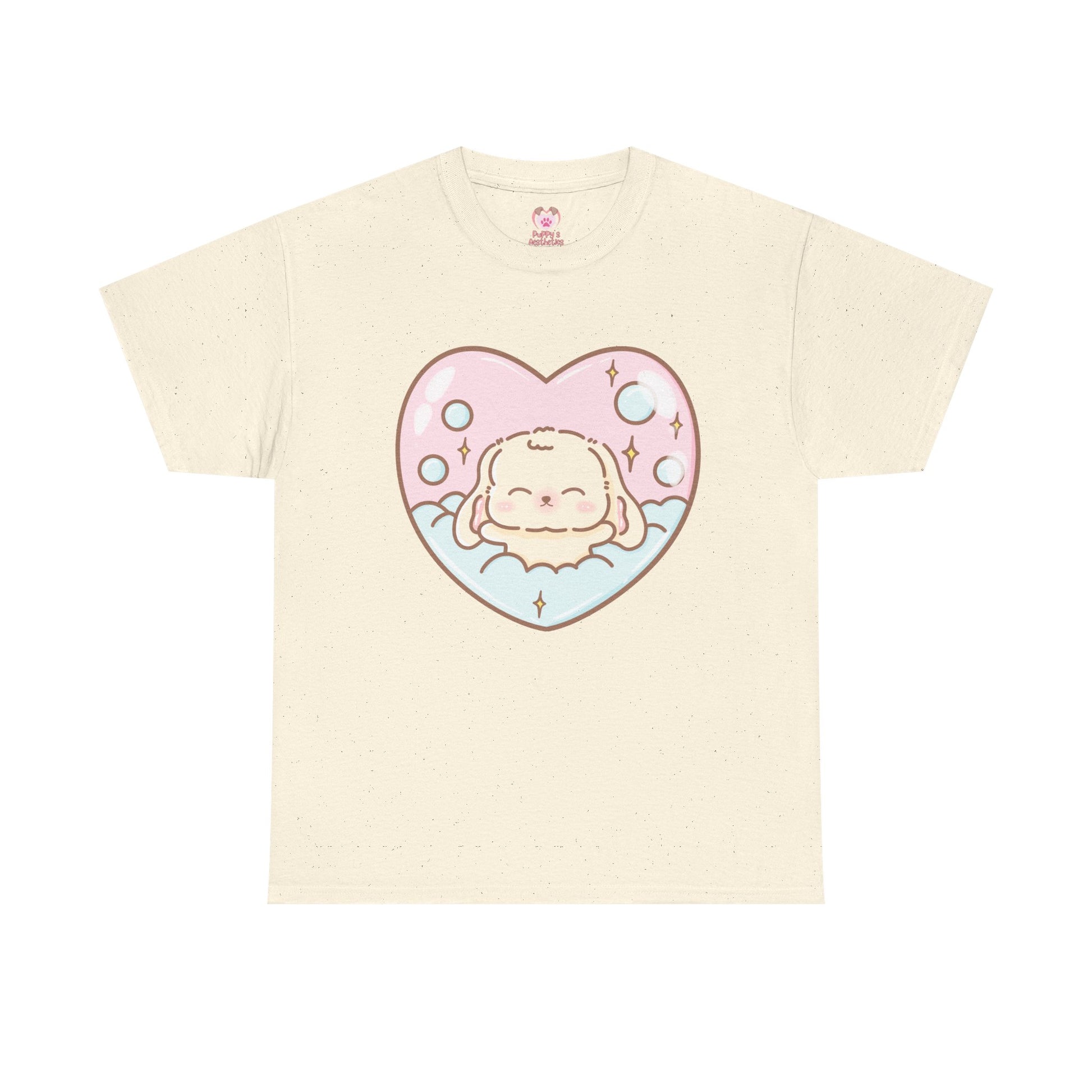 Sweet Bubblebath Bun Play Tee - Puppy's Aesthetics