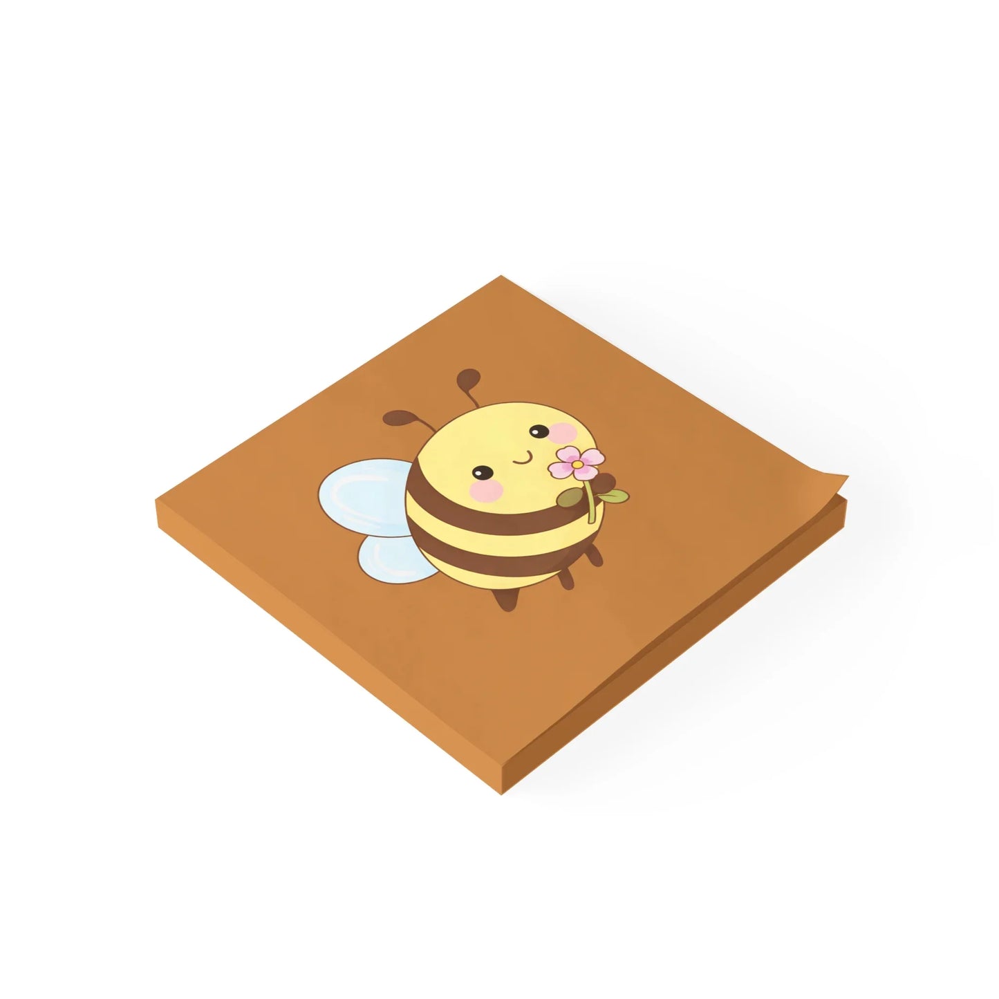 Cute Bee Blossom Post-it® Note Pad - Puppy's Aesthetics