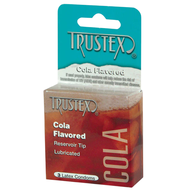 Trustex Flavored Condoms (Cola/3 Pack)