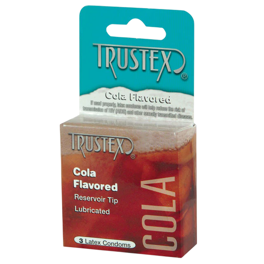Trustex Flavored Condoms (Cola/3 Pack)