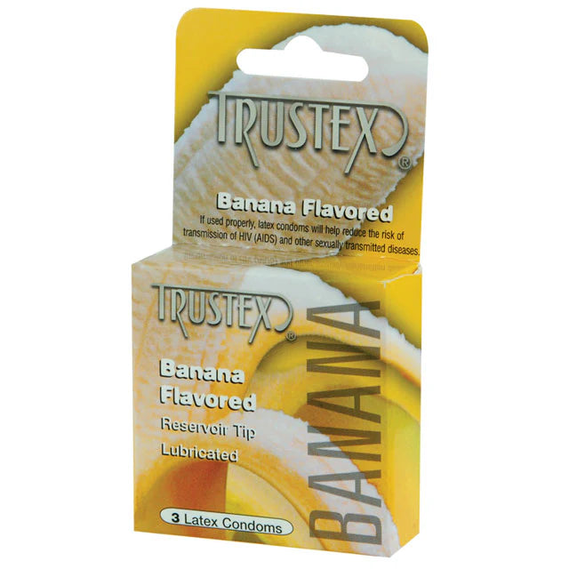 Trustex Flavored Condoms (Banana/3 Pack)