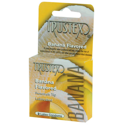 Trustex Flavored Condoms (Banana/3 Pack)