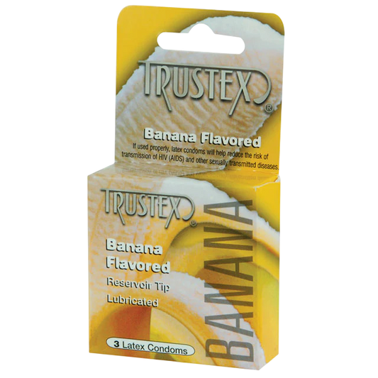 Trustex Flavored Condoms (Banana/3 Pack)