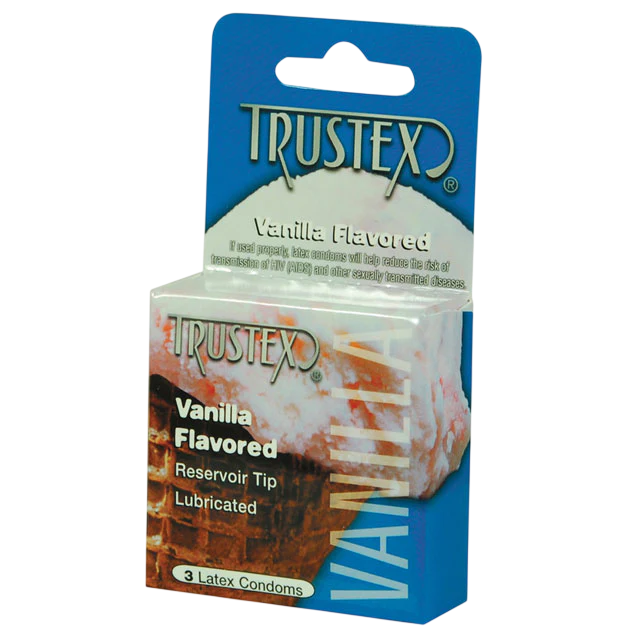 Trustex Flavored Condoms (Vanilla/3 Pack)