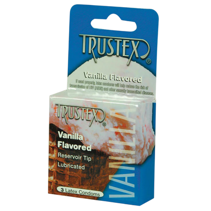 Trustex Flavored Condoms (Vanilla/3 Pack)