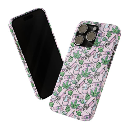Cute Cannabis iPhone Slim Case