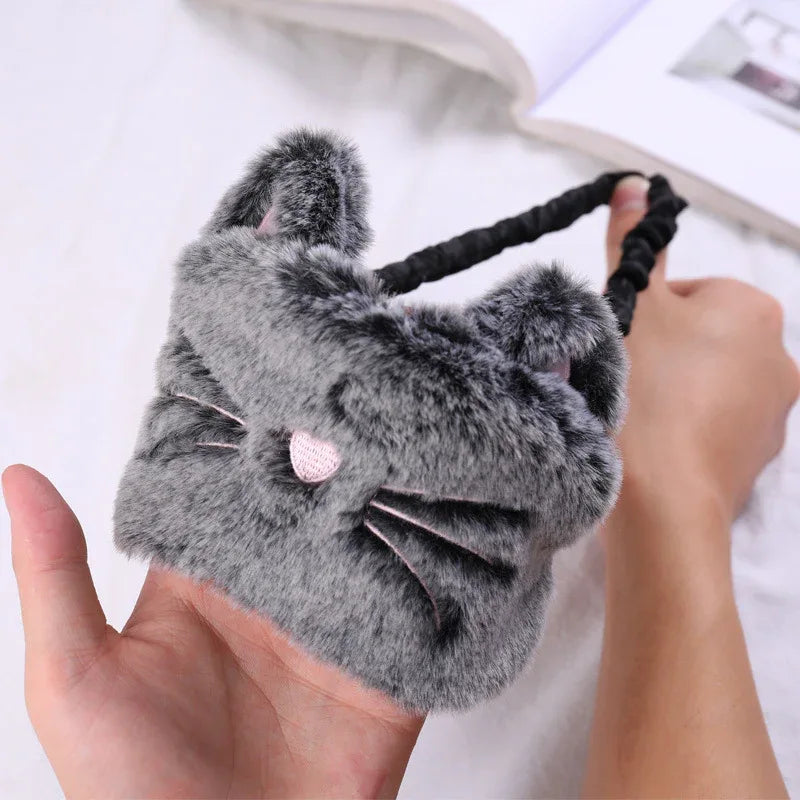 Dreamy Kitty Plush Sleep Mask - Puppy's Aesthetics