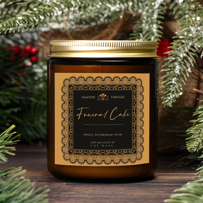 Funeral Cake Vanilla Candle 9oz
